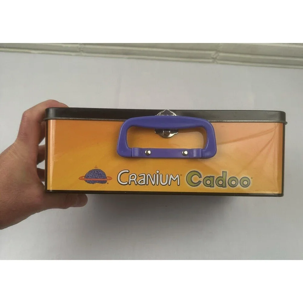 LUNCHBOX TIN CADOO‎ BOARD GAME - Cranium For Kids Complete - EXC SHAPE, 100%